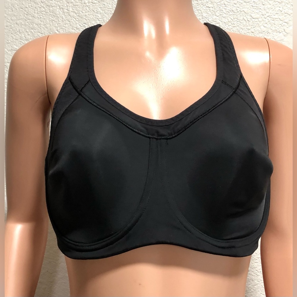 Athleta Black Supportive Underwire Sports Bra